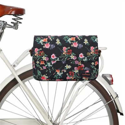 Kanvas velosipedining oldingi tutqichi sumkasi Bike orqa tarafi yon chekka