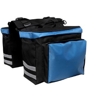 Neylon materialli er -xotin velosiped pannier sumkasi velosiped orqa orqa sumkasi