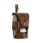 2 ta to'p uchun vintage portativ golf to'pi ushlagichi